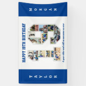 Banderoles 19e anniversaire Numéro 19 Collage photo (Vertical)