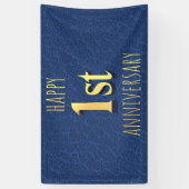 Banderoles 1er anniversaire (Vertical)