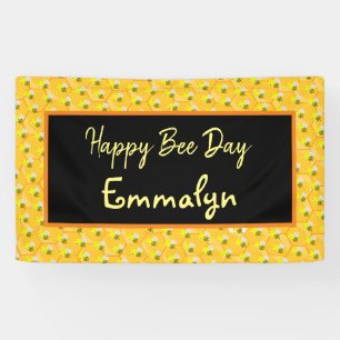 Banderoles 1er anniversaire Jour de l'abeille