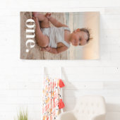 Banderoles 1er anniversaire Photo - un (En situation)