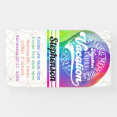 Banderoles 2023 Faire des souvenirs ensemble Vacation Croisiè (Horizontal)