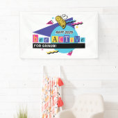 Banderoles 2025 Bee Active for GRIN2B banner (En situation)