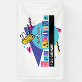 Banderoles 2025 Bee Active for GRIN2B banner (Vertical)