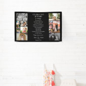 Banderoles 20 ans mariage anniversaire photo collage modifiab (Insitu)