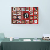 Banderoles 20 Photos Joyeux Noël de l'équipe marquée (Salon professionnel)