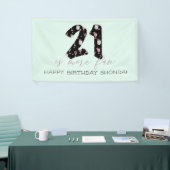 Banderoles 21e anniversaire Cocktail Party (Salon professionnel)