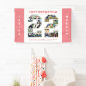 Banderoles 22e anniversaire Numéro 22 Collage photo (En situation)