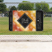 Banderoles 23e anniversaire de Mariage de Topaz impérial (En situation)