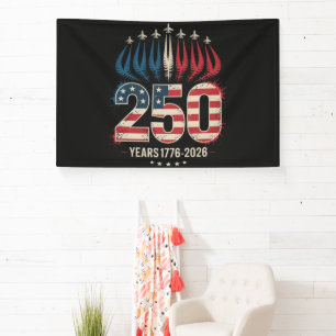 Banderoles 250 Ans Anniversaire Amérique