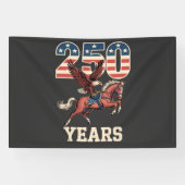 Banderoles 250e anniversaire des États-Unis (Horizontal)
