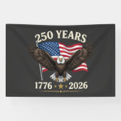 Banderoles 250e anniversaire USA (Horizontal)