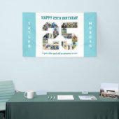 Banderoles 25e anniversaire Numéro 25 Collage photo (Salon professionnel)