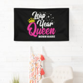 Banderoles 29 fév Année bissextile Reine Jour bissextile Anni (En situation)