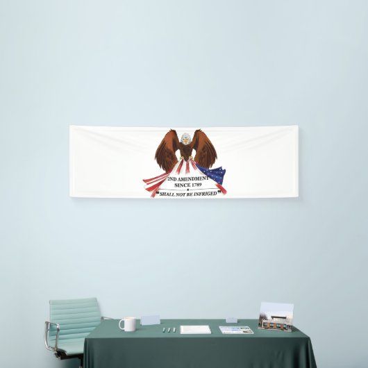 Banderoles 2e amendement Oreiller (Salon professionnel)