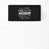 Banderoles 2e année où commence l'aventure   (Insitu)