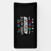 Banderoles 2e année où commence l'aventure   (Verticale)