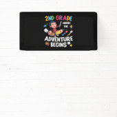 Banderoles 2e année où commence l'aventure (Insitu)