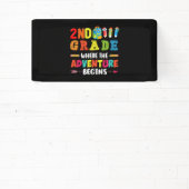 Banderoles 2e année où l'aventure (Insitu)