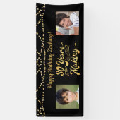 Banderoles 30e anniversaire Black Gold String éclaire Photos (Vertical)