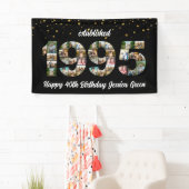 Banderoles 30e anniversaire Photo Collage créé 1995 (En situation)