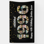 Banderoles 30th birthday Photo Collage established 1996 (Vertical)