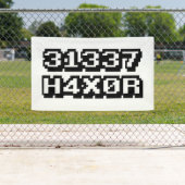 BANDEROLES 31337 H4X0R (En situation)