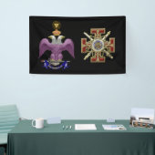 Banderoles 33e degré maçon (Salon professionnel)