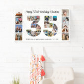 Banderoles 35e anniversaire de fête Numéro 35 Photo Collage (En situation)