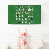 Banderoles 36 races de pigeon (En situation)