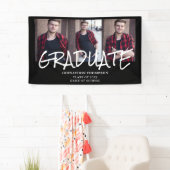 Banderoles 3 Collage de photos Graduation (En situation)
