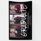 Banderoles 3 Collage de photos Graduation (Vertical)