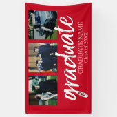 Banderoles 3 Diplôme de Photo - Moderne Script de Graduate Ro (Vertical)