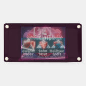 Banderoles {3E ] - Trois unité - Modèle céleste (Horizontal)