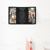 Banderoles 40 ans mariage anniversaire photo collage modifiab (Insitu)