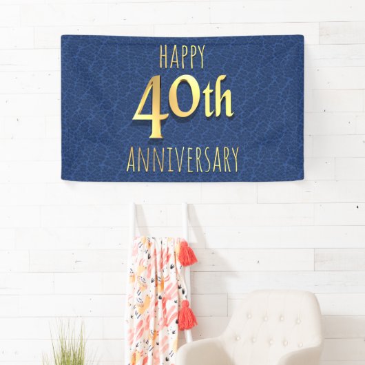 Banderoles 40e anniversaire (En situation)