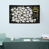 Banderoles 40e anniversaire 40 raisons Nous vous aimons (Salon professionnel)