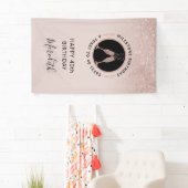 Banderoles 40e anniversaire Champagne Toast Parties scintilla (En situation)