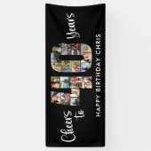 Banderoles 40e anniversaire numéro 40 photo Collage de photos (Vertical)