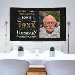 Banderoles 40e anniversaire personnalisé<br><div class="desc">Faites de la célébration du 40e anniversaire de votre bien-aimé une fête encore plus spéciale avec cette bannière personnalisée ! Parfait pour tout événement intérieur ou extérieur, cette bannière présente une photo de votre choix et tout texte que vous souhaitez inclure dans une police élégante et attrayante. Que vous utilisiez...</div>