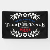 Banderoles 47 Trump Vance 2024 (Horizontal)