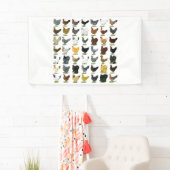 Banderoles 49 poules de poulet (En situation)