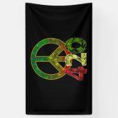 Banderoles 4 20 Paix (Vertical)
