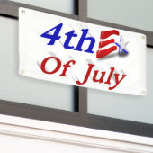 Banderoles 4 juillet Étoiles et bandes (Bâtiment extérieur)