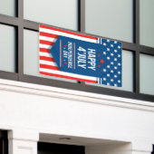 Banderoles 4 juillet heureux (Bâtiment extérieur)