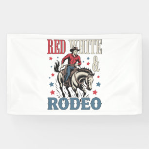 Banderoles 4 juillet Rodeo Cowboy