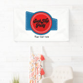 Banderoles 4 juillet Sock Hop Party (En situation)