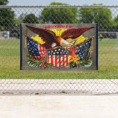 Banderoles 4 juillet souvenir 1905 (En situation)