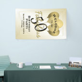 Banderoles 50 et fabuleuse fête d'anniversaire - Bienvenue à  (Salon professionnel)