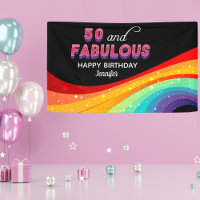 50 et Fabulous Rainbow Sparkle 50e anniversaire