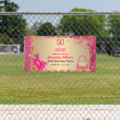 Banderoles 50& Fabuleux talons hauts or Parties scintillant r (Insitu)